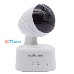 Camera EbitCam E2 2MP IP wifi thu âm 360 độ, Hồng ngoại 10m, F3.6mm, MicroSD, Phát hiện chuyển động