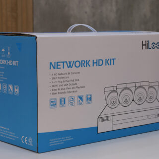 Bộ kit 4 camera dome ip Poe Hilook IK-4042TH-MH/P (bộ 4 camera 2MP + 1 đầu ghi )