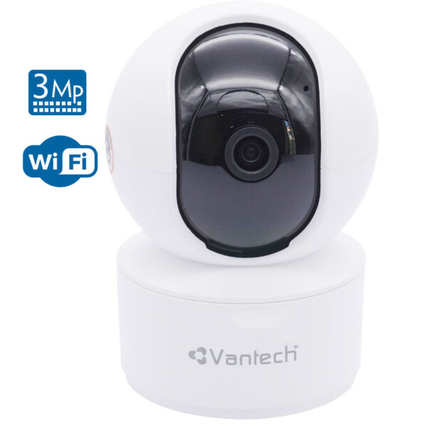 Camera wifi robot Vantech V2010B 3.0 Megapixel, đàm thoại 2 chiều, báo động qua điện thoại