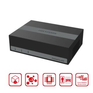 Đầu thu Hybrid TVI - IP 5Mp 4 kênh Hikvision iDS-E04HQHI-D eSSD 1TB, chống báo động giả
