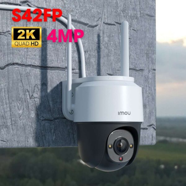 Camera không dây 4MP Fullcolor IMOU IPC-B46LP tích hợp pin sạc, mic và loa, đàm thoại 2 chiều - Hình ảnh 2