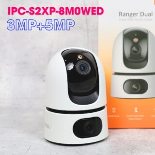 Camera IP wifi 2 mắt quay quét IMOU IPC-S2XP-8M0WED 3MP+5MP, phát hiện con người, hồng ngoại 15m